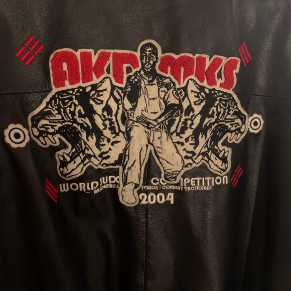 Akademiks stadium jacket. Very rare. Blue - Picture 6 of 9